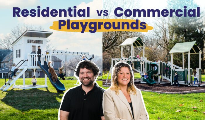 This thumbnail will start a video on how to know if you need a residential or commercial playground